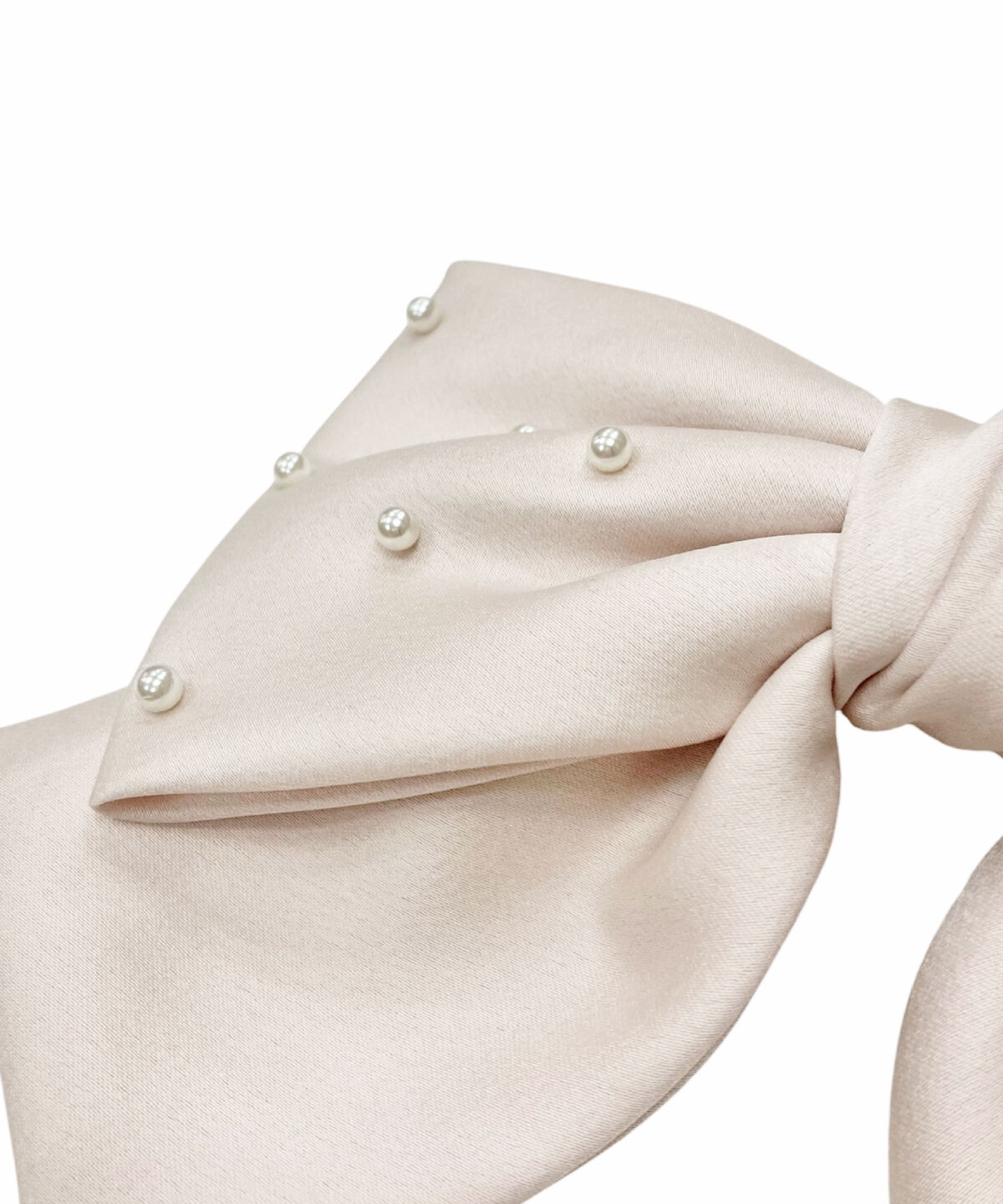 WILLSELECTION「パールリボンバレッタ」|ヘアゴム・シュシュ|