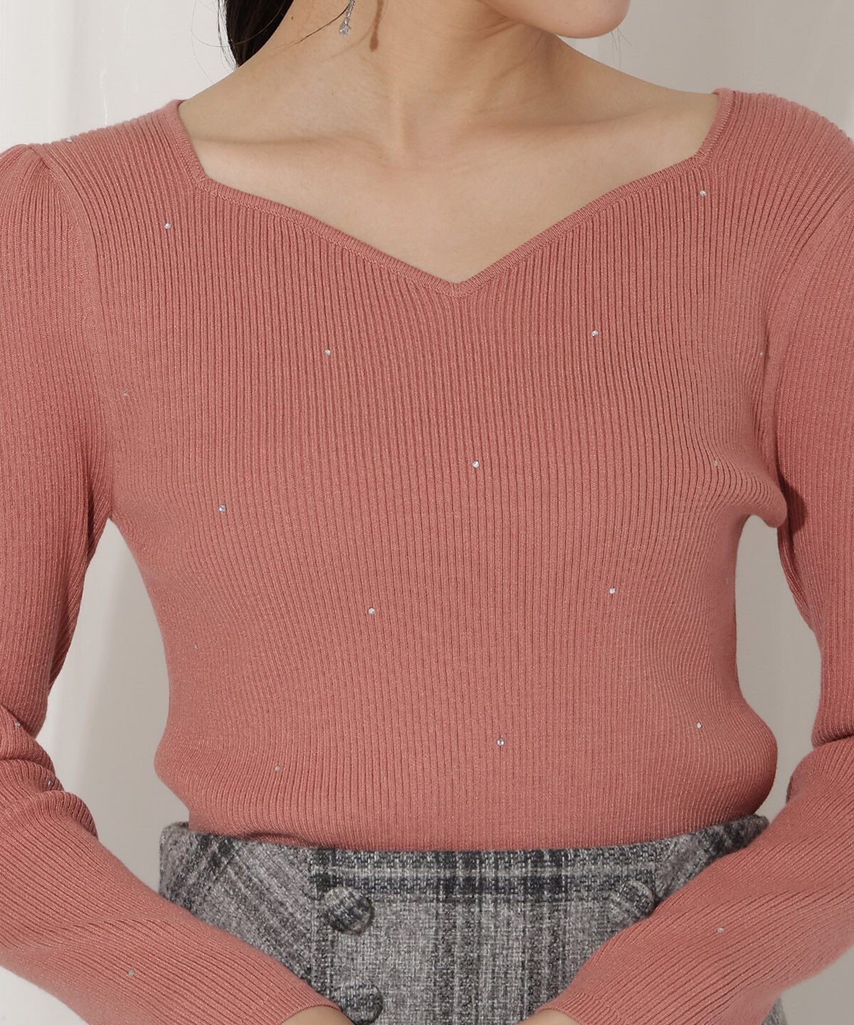 WILLSELECTION「リブプルオーバー」|ニット・セーター|