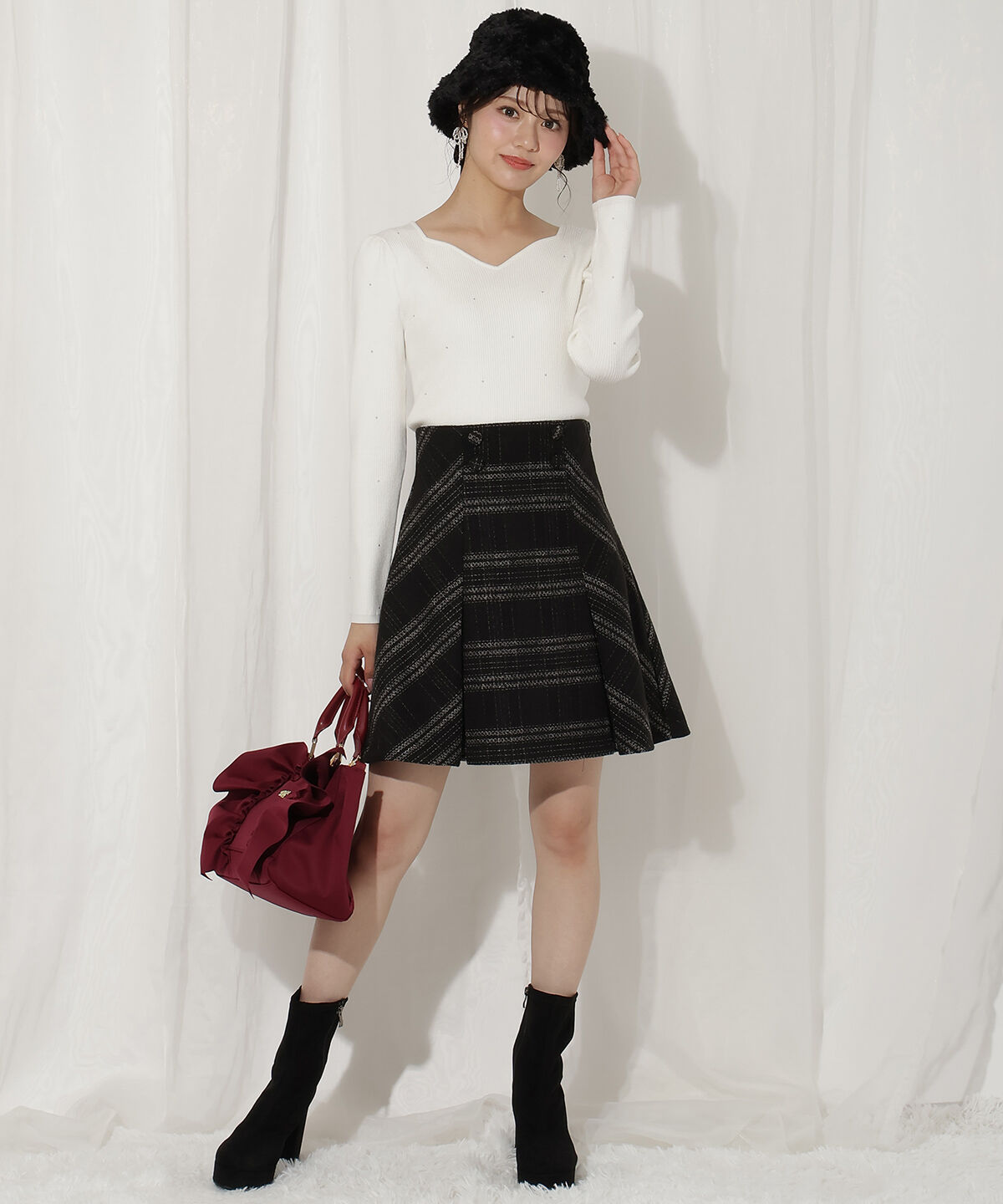 WILLSELECTION「リブプルオーバー」|ニット・セーター|