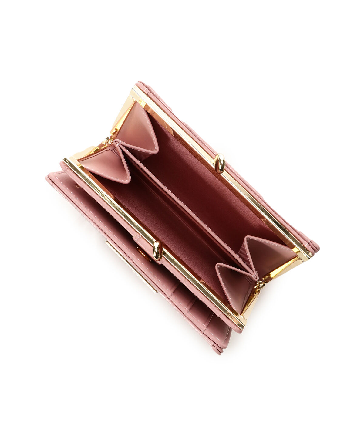 Samantha Thavasa Petit Choice「エナメルハート型押し 折財布」|財布|