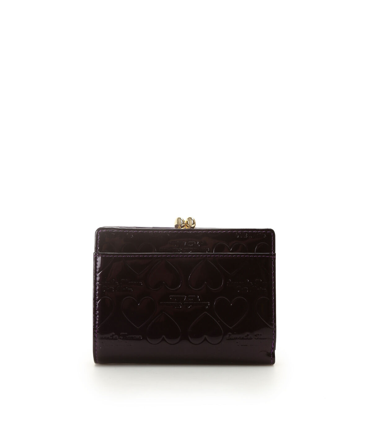 Samantha Thavasa Petit Choice「エナメルハート型押し 折財布」|財布|