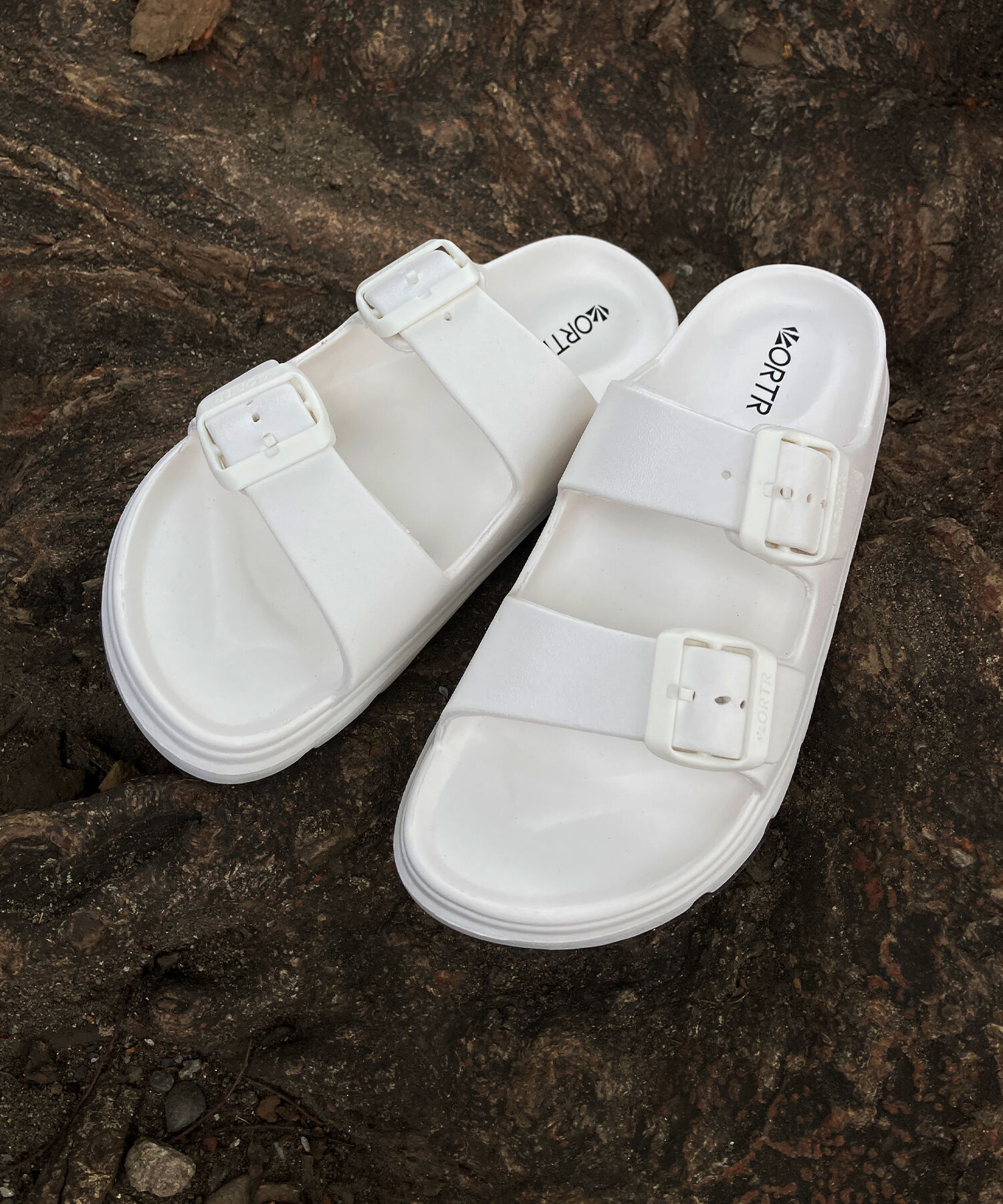 ORiental TRaffic「【リカバリーサンダル】ダブルベルト厚底サンダル/OT3220 軽量 フィット 人気 トレンド 厚底 サンダル」|サンダル|