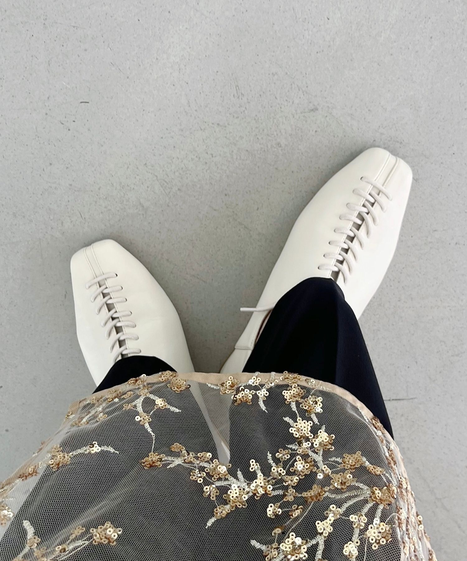 WA Oriental TRaffic「●2025春夏新作●レースアップバブーシュ/52105」|パンプス|