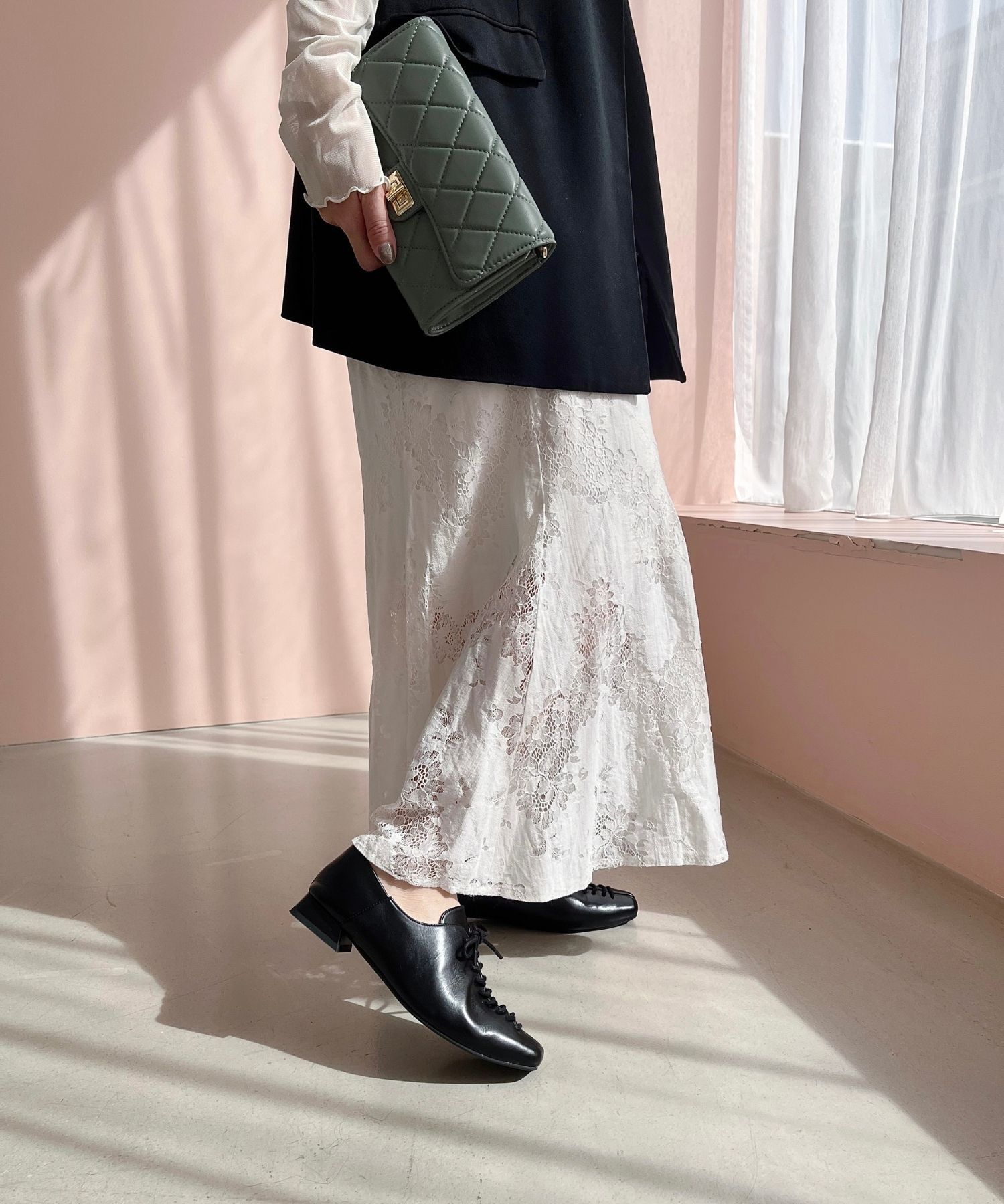 WA Oriental TRaffic「●2025春夏新作●レースアップバブーシュ/52105」|パンプス|