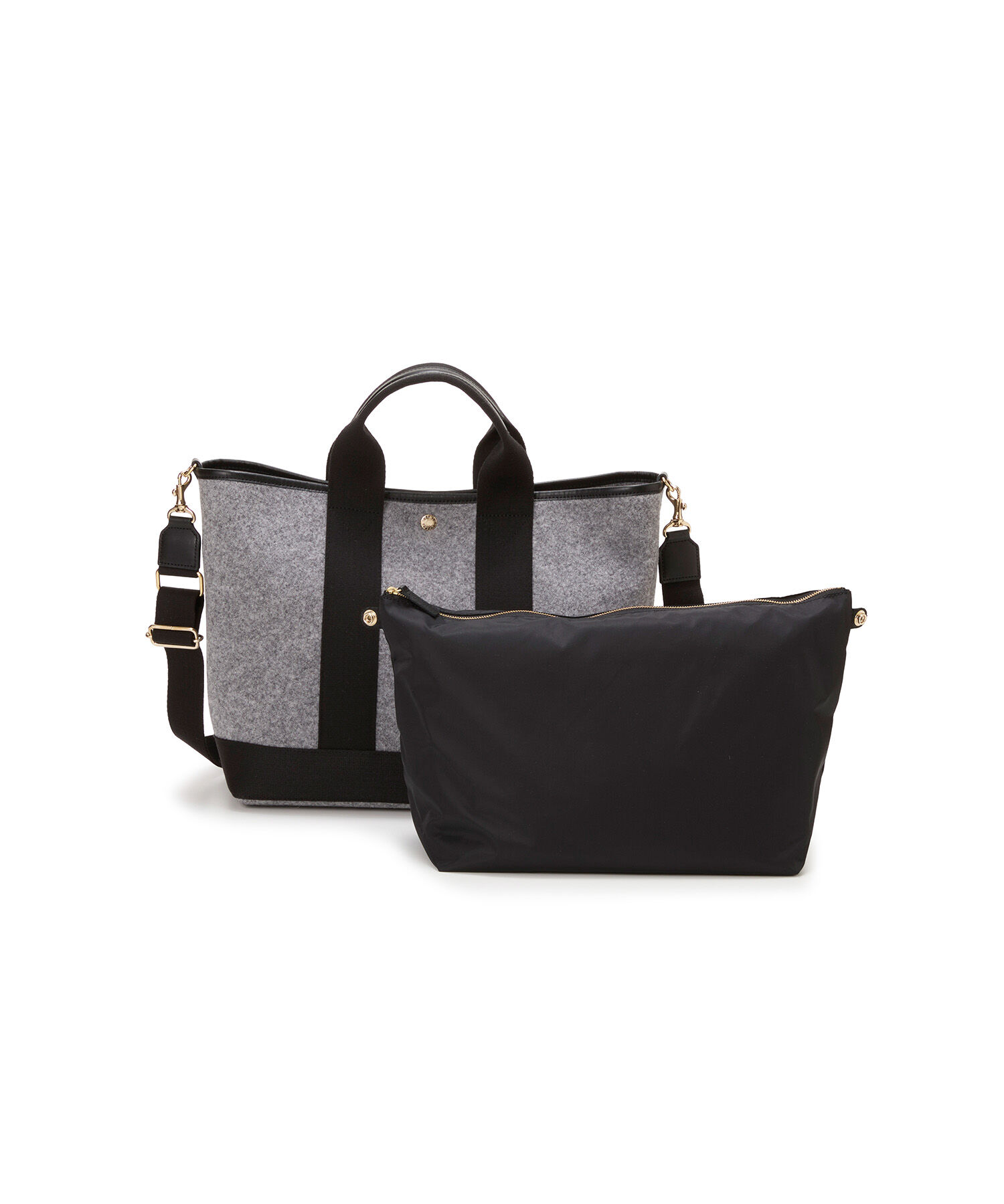 TOPKAPI BREATH「【Breath TOPKAPI】イタリアンフェルト ショルダー付 A4 トートバッグ L」|トートバッグ|