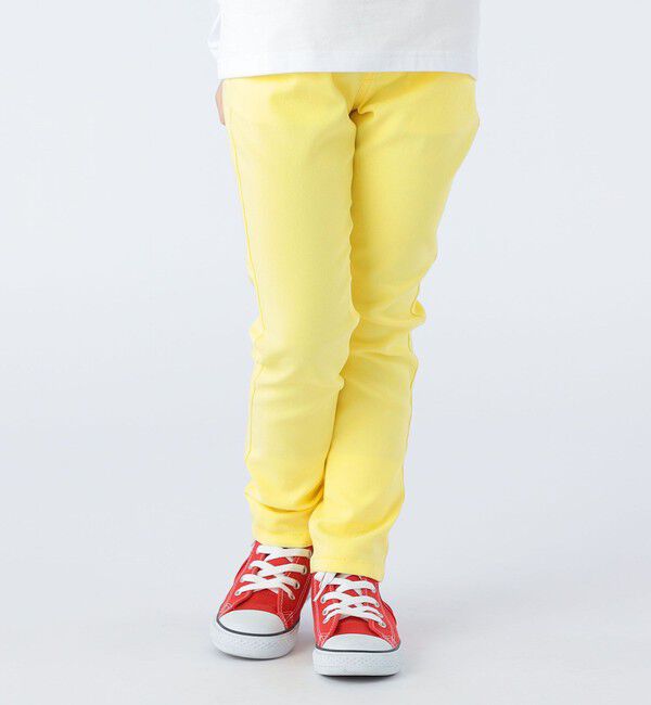 SHIPS KIDS「SHIPS KIDS:100～130cm / ストレッチ スキニー パンツ」|その他|クリーム