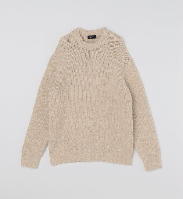 SHIPS「SHIPS: フラッフィー メランジ クルーネック プルオーバー ニット」|ニット・セーター|