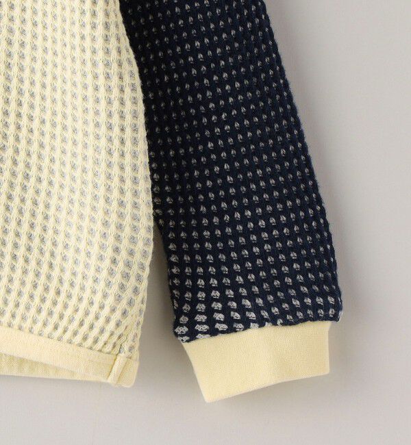 SHIPS KIDS「SHIPS KIDS:100～130cm / ポコポコ ワッフル 長袖 カットソー」|Tシャツ・カットソー|