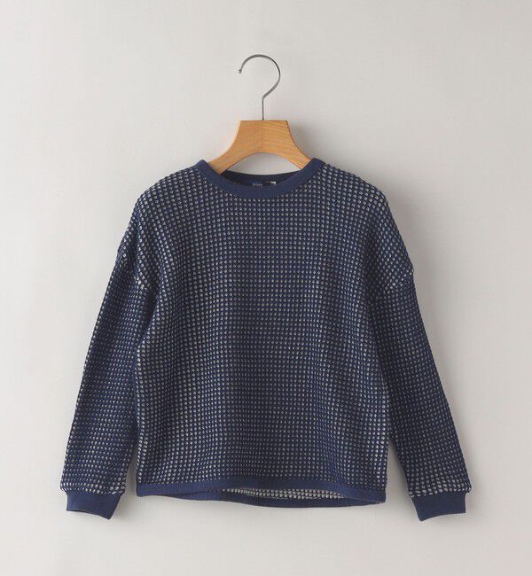 SHIPS KIDS「SHIPS KIDS:100～130cm / ポコポコ ワッフル 長袖 カットソー」|Tシャツ・カットソー|