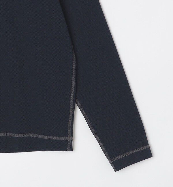 SHIPS「SHIPS: ハニカム メッシュ カラーステッチ 長袖 Tシャツ」|Tシャツ・カットソー|