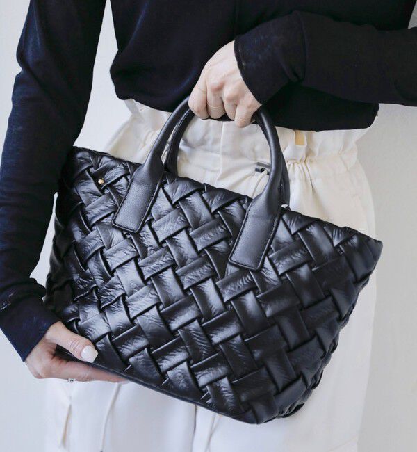 quaranciel「quaranciel: メッシュ 2way ショルダー バッグ」|ショルダー・メッセンジャー|ブラック