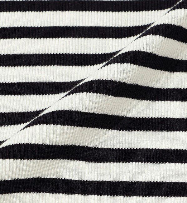 SHIPS for women「〈手洗い可能〉綿 ナイロン 袖 フレア クルーネック リブ ニット 24SS ◇」|ニット・セーター|