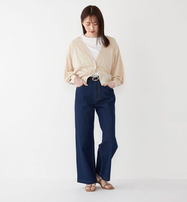 SHIPS Colors 「SHIPS Colors:〈手洗い可能〉レーヨンナイロン ドルマン カーディガン」|カーディガン|