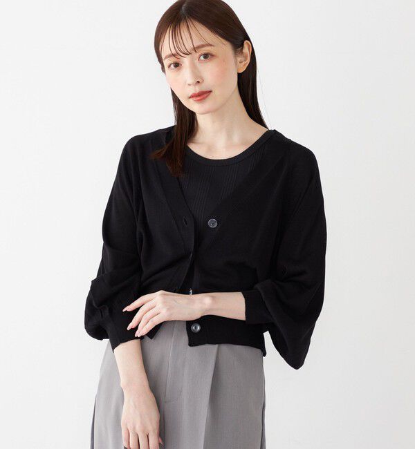 SHIPS Colors 「SHIPS Colors:〈手洗い可能〉レーヨンナイロン ドルマン カーディガン」|カーディガン|