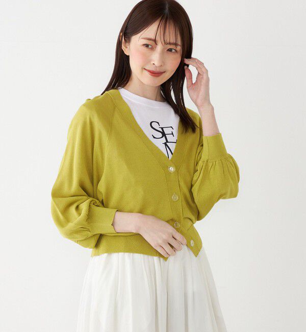 SHIPS Colors 「SHIPS Colors:〈手洗い可能〉レーヨンナイロン ドルマン カーディガン」|カーディガン|