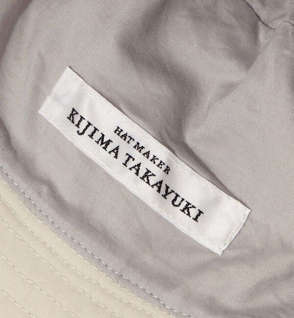TOMORROWLAND GOODS「KIJIMA TAKAYUKI VENTILE BUCKET HAT」|ハット|