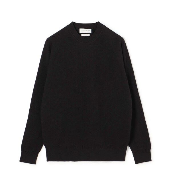 TOMORROWLAND MENS「TOMORROWLAND tricot コットンポリエステル クルーネックプルオーバー」|ニット・セーター|19 ブラック