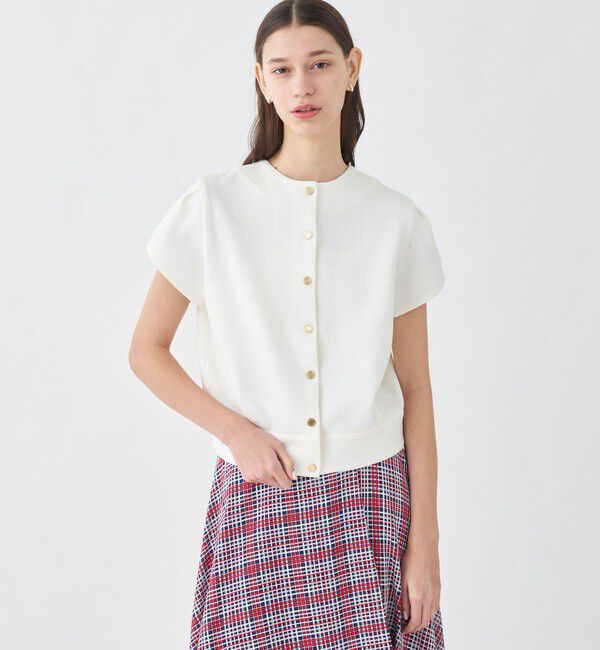 TOMORROWLAND collection「ナップコットン ペタルスリーブプルオーバー」|プルオーバー|