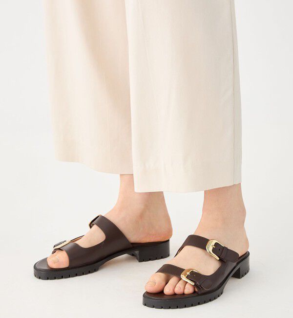 Ballsey「セルロースツイル セミバナナシルエットパンツ」|その他|