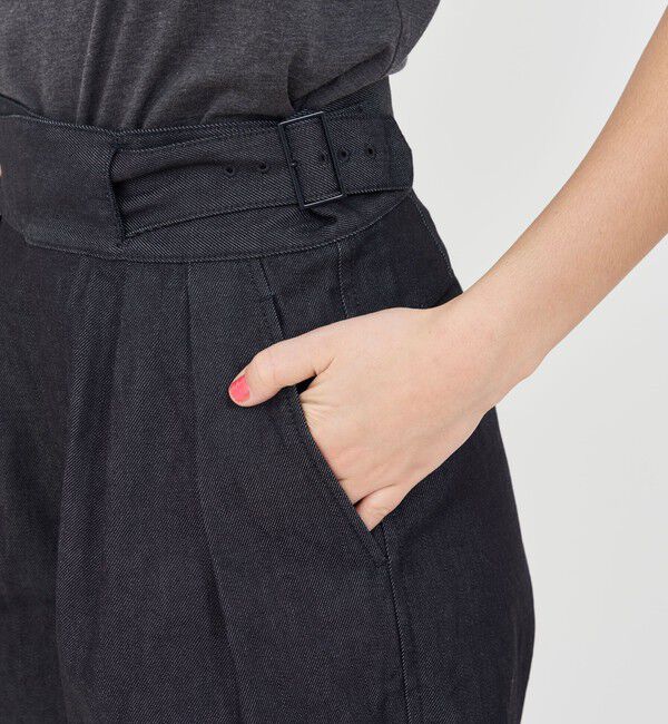 GALERIE VIE「ピマコットンデニム グルカショートパンツ」|デニム|