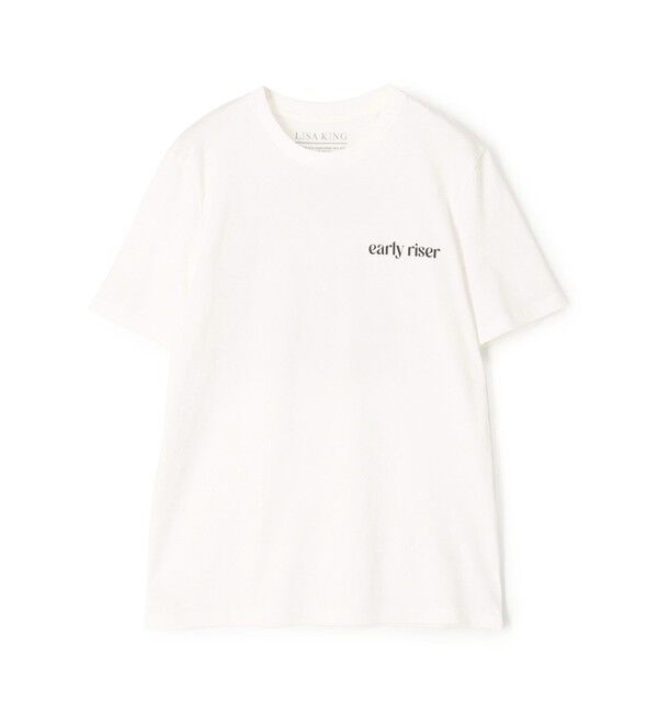 TOMORROWLAND BUYING WEAR「LISA KING コットン ショートスリーブプルオーバー」|Tシャツ・カットソー|12 ホワイト系