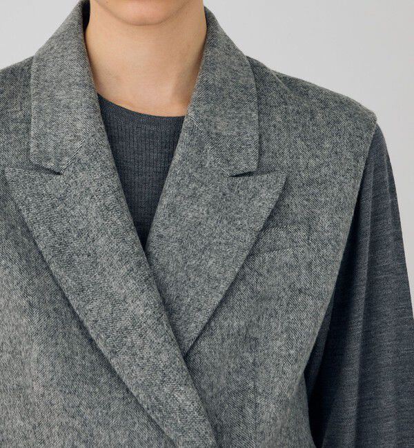 DES PRES「ライトダブルフェイスシャギー フレンチジレ」|ベスト・ジレ|