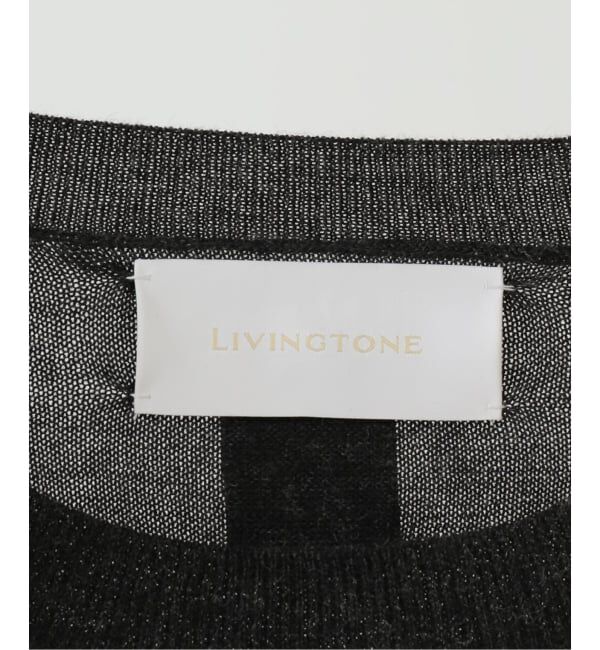  「LIVINGTONE ALPACA SLIT SLV PULLOVER B0046：ニット」|ニット・セーター|