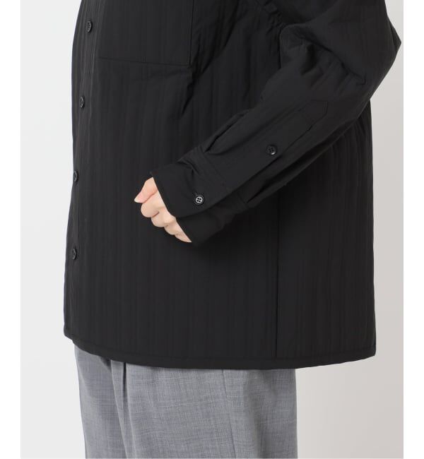  「STRIPED QUILTED SHIRT BLOUSON：シャツ」|シャツ・ブラウス|