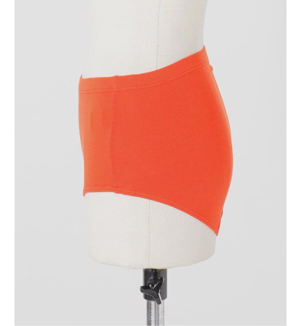 EMILYWEEK「【RESET】オーガニックコットン混 2WAYサニタリーショーツ（オレンジレッド）」|インナー|