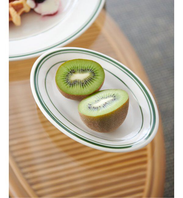 ACME「【TUXTON/タクストン】 OVAL PLATE　オーバル プレート 18cm」|食器・キッチングッズ|グリーン