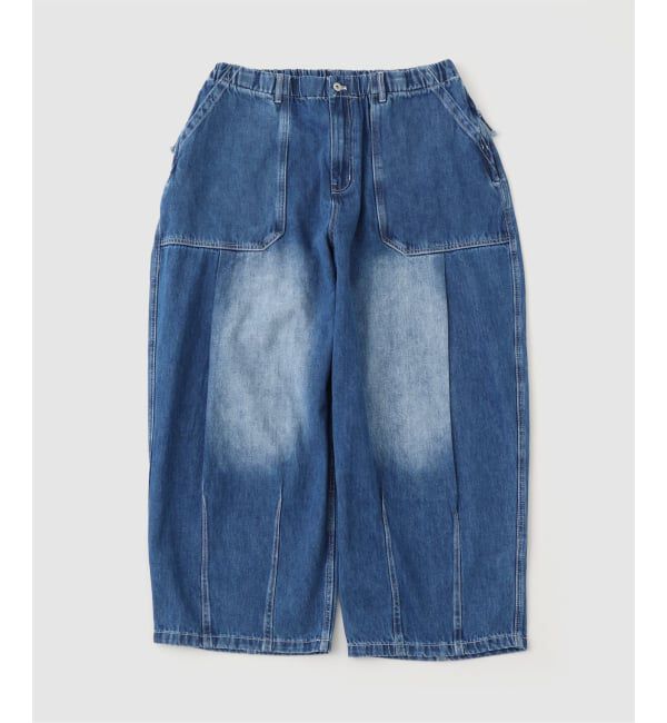 JOINT WORKS「ANGLAN / アングラン Fatigue Denim Balloon Pants」|デニム|ネイビー