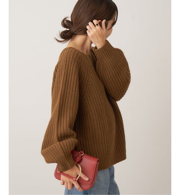 新品未使用　Plage yak mix loose ニット ¥29,700 税込 yak mix loose ニット（Plage）｜ルミネのファッション通販アイルミネ