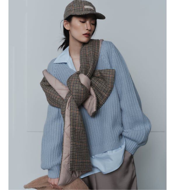 新品未使用　Plage yak mix loose ニット ¥29,700 税込 yak mix loose ニット（Plage）｜ルミネのファッション通販アイルミネ