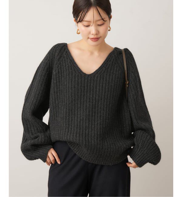 新品未使用　Plage yak mix loose ニット ¥29,700 税込 yak mix loose ニット（Plage）｜ルミネのファッション通販アイルミネ