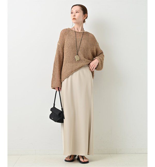 SLOBE IENA「《追加》LOGAN/ローガン SLOBE別注 メッシュプルオーバー LG-25SS09」|ニット・セーター|