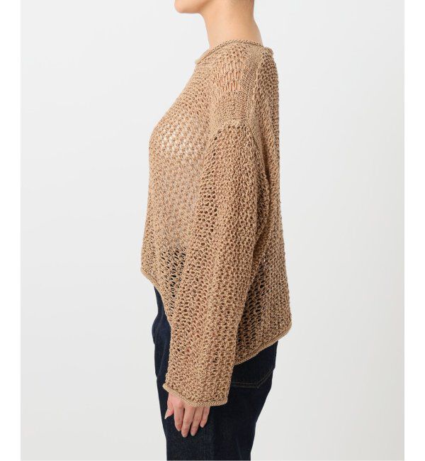 SLOBE IENA「《追加》LOGAN/ローガン SLOBE別注 メッシュプルオーバー LG-25SS09」|ニット・セーター|