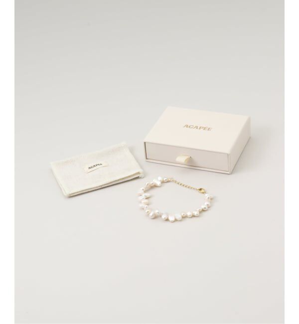 SLOBE IENA「AGAPEE パールブレスレット ESTEE BRACELET」|ブレスレット・バングル|