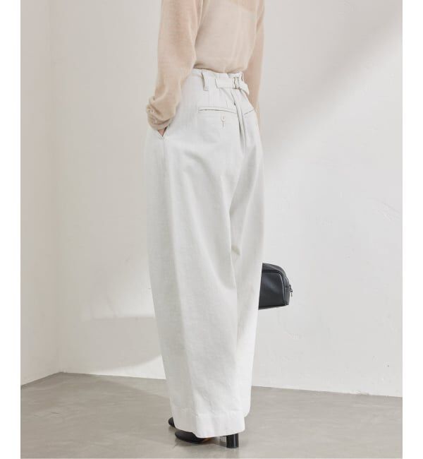 IENA「《予約》バレルレッグデニム」|デニム|