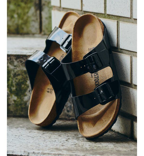 417 EDIFICE「【BIRKENSTOCK / ビルケンシュトック】 Arizona BF Patent Black」|サンダル|