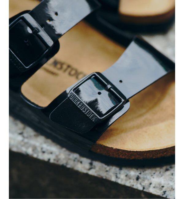 417 EDIFICE「【BIRKENSTOCK / ビルケンシュトック】 Arizona BF Patent Black」|サンダル|