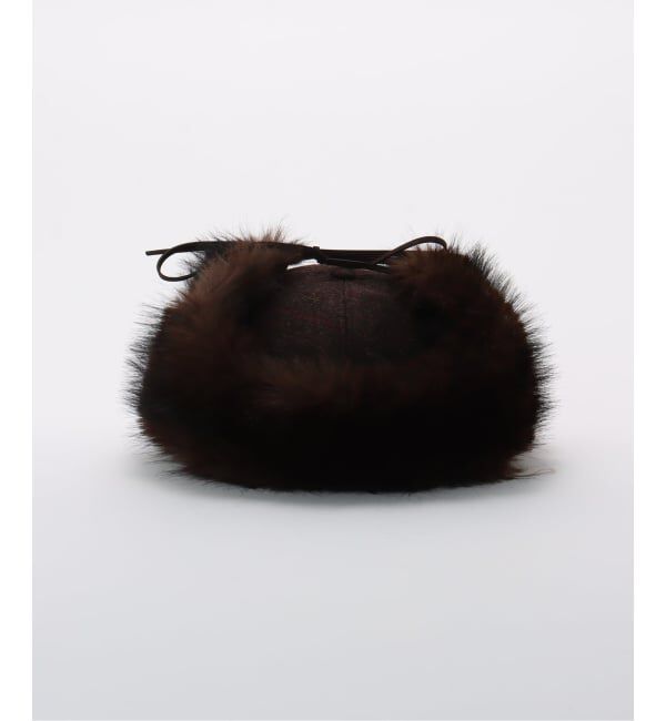 PULP「【Geek Office / ギークオフィス】OPEN YY Woven FAUX FUR CORDUROY EARFLAP」|キャップ・キャスケット|