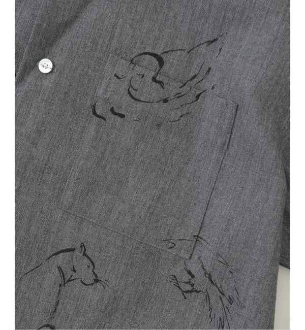 EDIFICE「OLD JOE（オールド ジョー） ORIGINAL PRINTED OPEN COLLAR SHIRT」|シャツ・ブラウス|