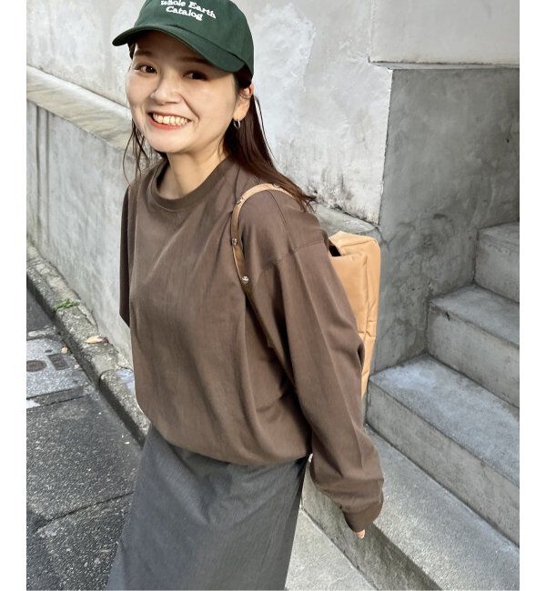 JOURNAL STANDARD「ファインジャージータックスウェット」|Tシャツ・カットソー|ブラウン