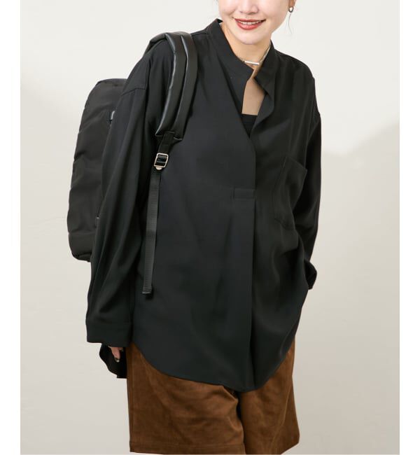 JOURNAL STANDARD「《追加》STAND PULL OVER」|シャツ・ブラウス|ブラック