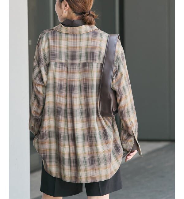 JOURNAL STANDARD「レーヨンチェックシャツ」|シャツ・ブラウス|