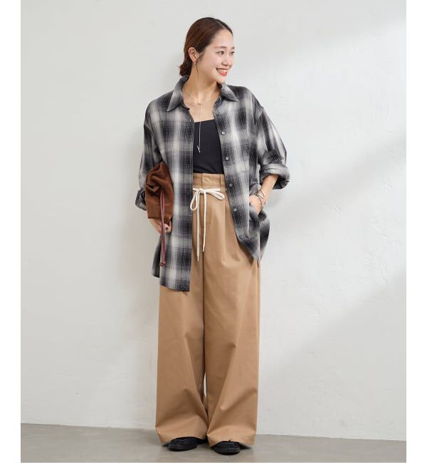 JOURNAL STANDARD「レーヨンチェックシャツ」|シャツ・ブラウス|