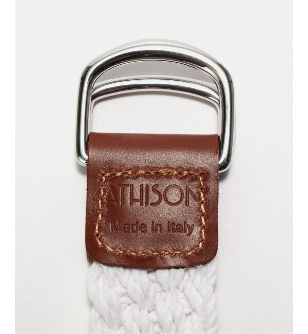 FRAMeWORK「ATHISON cotton ring ベルト」|ベルト|