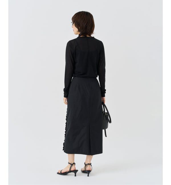 HARDY NOIR「タフタフリルタイトスカート」|スカート|