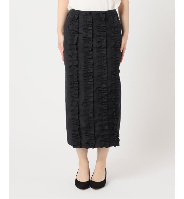 HARDY NOIR「タフタフリルタイトスカート」|スカート|