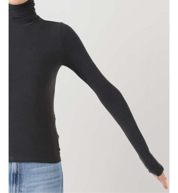  「【洗える】Le / ル ロールネックトップ」|Tシャツ・カットソー|